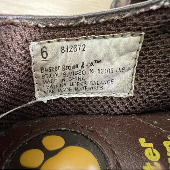 Buster Brown With Toezone Genuine Leather Brown Stitched Loafer Shoes - Picture 8 of 9